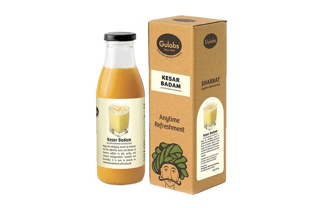 Gulabs Kesar Badam    Bottle  500 millilitre